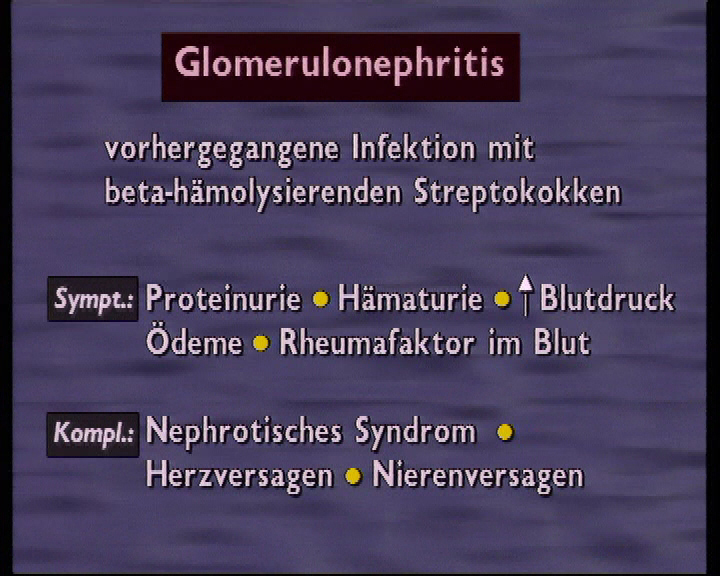 glomerulonephritis 