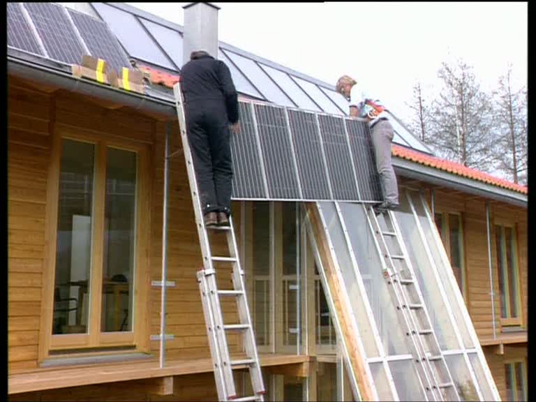 solare Stromversorgung Solarmodule