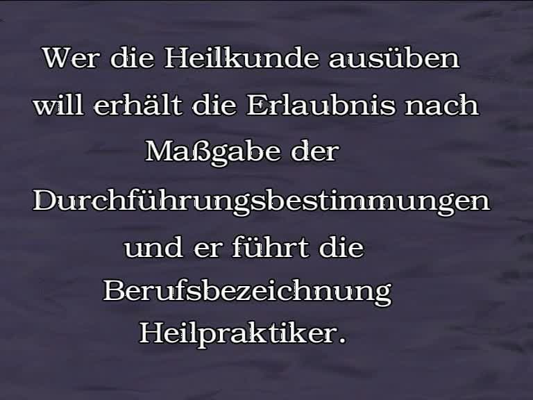 gesetzeskunde heilpraktiker