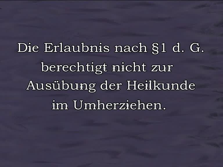 gesetzeskunde heilpraktiker
