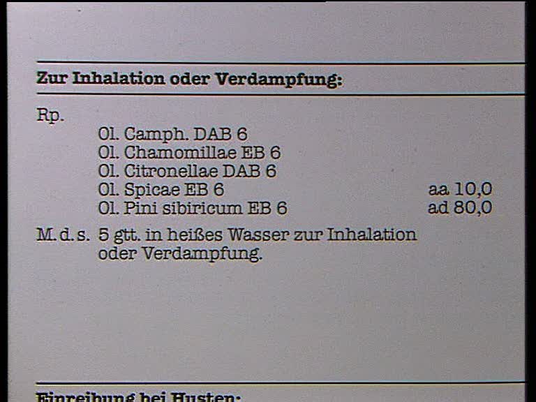 pflanzenheilkunde iInhalation