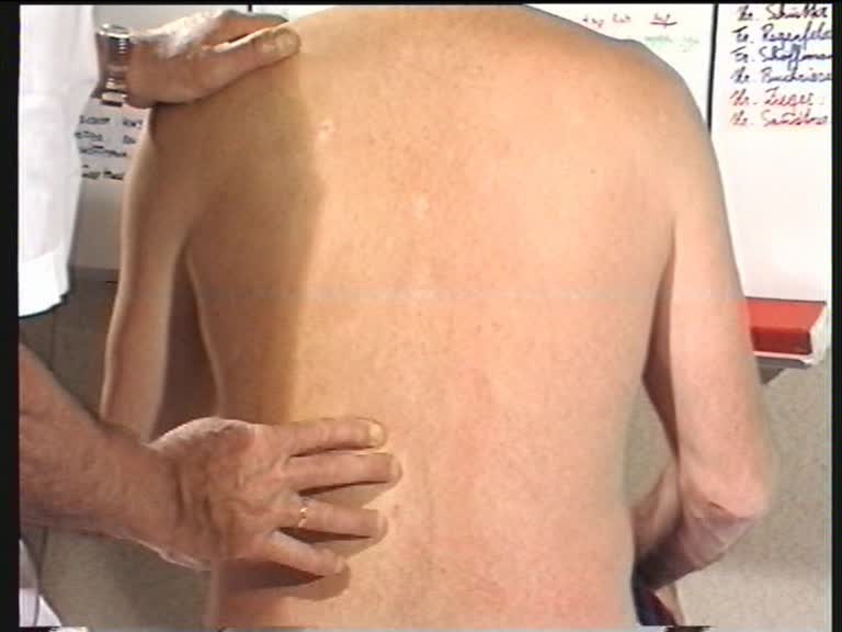 palpation hautfalte